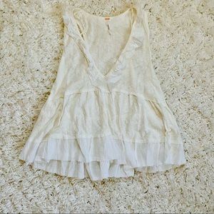 NWOT Free People Racerback Tank • size S